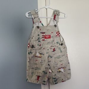 OshKosh B'gosh Tan Overalls Casual Fit